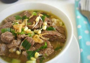 Resep Soto Daging dengan Kuah Kaldu Ayam